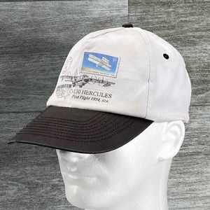 Lockheed C-130 Hercules KC Adjustable Double Snapback Trucker Hat OSFA